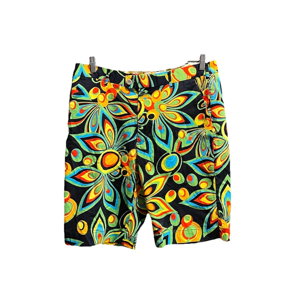 Loudmouth Golf Multicolor‎ Floral Men's Activewear Shorts Size 36